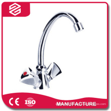 robinet d&#39;eau de zinc robinet de cuisine double robinet de cuisine